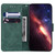 For OPPO Realme C20 / C11 2021 Geometric Embossed Leather Phone Case(Green)