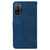 For OPPO A55 5G / A53s 5G Geometric Embossed Leather Phone Case(Blue)