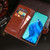 For OPPO Reno5 A Japanese Version idewei Crazy Horse Texture Horizontal Flip Leather Case with Holder & Card Slots & Wallet(Dark Blue)