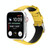 14mm Slim Genuine Leather Watch Band Watch Band For Apple Watch Series 9&8&7 41mm / SE 3&SE 2&6&SE&5&4 40mm / 3&2&1 38mm(Yellow)
