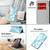 For Samsung Galaxy A10 / M10 Cloud Fog Pattern Horizontal Flip Leather Case with Holder & Card Slot & Wallet(Sky Blue)