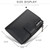 Baellerry N5013 Ladies Cropped Wallet Multi-Card Slot Zipper Buckle Coin Purse(Black)