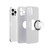 For iPhone 12 Pro Max PU+PC+TPU Mobile Phone Protective Case(White)