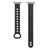 Double Nail Leather Watch Band For Apple Watch Series 7 41mm / 6 & SE & 5 & 4 40mm / 3 & 2 & 1 38mm(Black)