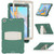 For Samsung Galaxy Tab A 10.1 (2019) T510 3-Layer Protection  Screen Frame + PC + Silicone Shockproof Combination Case with Holder(Emerald Green)