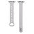 Double Nail Leather Watch Band For Apple Watch Series 7 41mm / 6 & SE & 5 & 4 40mm / 3 & 2 & 1 38mm(Grey)