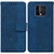 For Tecno Camon 16 Premier Geometric Embossed Leather Phone Case(Blue)