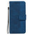 For Tecno Camon 16 Premier Geometric Embossed Leather Phone Case(Blue)