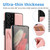 For Samsung Galaxy S21 Ultra 5G Ultra-thin Shockproof Protective Case with Holder(Rose Gold)