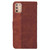 For Motorola Moto G9 Plus Geometric Embossed Leather Phone Case(Brown) For Motorola Moto G9 Plus Geometric Embossed Leather Phone Case(Brown)