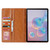 For Samsung Galaxy Tab S7 FE/S7 Lite/T730/T735/T736B Knead Skin Texture Horizontal Flip Leather Case with Photo Frame & Holder & Card Slots & Wallet(Red)