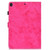 For iPad 10.2 2021 / 2020 / 2019 Solid Color Horizontal Flip Leather Case with Holder & Card Slots & Pen Slot & Sleep / Wake-up Function(Rose Red)