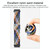 For Huami Amazfit Bip U Pro Adjustable Nylon Braided Elasticity Watch Band(Rainbow)