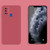 For Samsung Galaxy M31 Solid Color Imitation Liquid Silicone Straight Edge Dropproof Full Coverage Protective Case(Red)