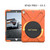 Shockproof Colorful Silicone + PC Protective Case with Holder For iPad Pro 10.5(Orange)