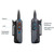 1 Pair RETEVIS RB617 PMR446 16CHS License-free Two Way Radio Handheld Walkie Talkie, EU Plug(Black)