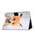 For iPad 10.2 2021 / 2020 / 2019 Colored Drawing Horizontal Flip Leather Case with Holder & Card Slots & Sleep / Wake-up Function(Fox)