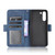 For Samsung Galaxy S21 FE Skin Feel Calf Pattern Horizontal Flip Leather Case with Holder & Card Slots & Photo Frame(Blue)