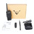 RETEVIS RT48 2W 16CHS Waterproof FRS Handheld Walkie Talkie, US Plug(Black)