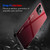 For iPhone 11 Pro Max Gradient Color Glass Case(Dark Purple)