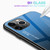 For iPhone 11 Pro Max Gradient Color Glass Case(Dark Purple)