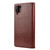 For Samsung Galaxy A12 5G Butterfly Flower Pattern Horizontal Flip Leather Case with Holder & Card Slots & Wallet(Brown)