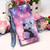For LG Velvet 2 Pro Colored Drawing Pattern Plain Weave Horizontal Flip Leather Case with Holder & Card Slot & Wallet & Lanyard(Baby Panda)