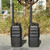 1 Pair RETEVIS RT24 EU Frequency PMR 446/400-470MHz 16CHS Two Way Radio Handheld Walkie Talkie, EU Plug(Black)