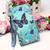 For LG Velvet 2 Pro Colored Drawing Pattern Plain Weave Horizontal Flip Leather Case with Holder & Card Slot & Wallet & Lanyard(Caring Butterfly)