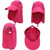 outfly 360 Degree Anti-Ultraviolet Hat Quick Drying Sun Cap, Size: Adjustable(Child Rose Red)