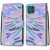 For Samsung Galaxy F62 / M62 Coloured Drawing Cross Texture Horizontal Flip PU Leather Case with Holder & Card Slots & Wallet & Lanyard(Fluorescent Water Texture)