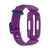For Fitbit Inspire 2 Silicone Watch Band(Purple+Dark Blue)