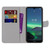 For Nokia 1.4 Coloured Drawing Cross Texture Horizontal Flip PU Leather Case with Holder & Card Slots & Wallet & Lanyard(Upskirt)