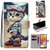 For Samsung Galaxy A32 4G / A32 Lite Coloured Drawing Cross Texture Horizontal Flip PU Leather Case with Holder & Card Slots & Wallet & Lanyard(Leather Shoes Cat)