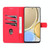 For Honor X30 AZNS Skin Feel Calf Texture Horizontal Flip Leather Phone Case(Red)