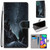 For Samsung Galaxy F62 / M62 Coloured Drawing Cross Texture Horizontal Flip PU Leather Case with Holder & Card Slots & Wallet & Lanyard(Mountain Road Starry Sky)