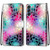 For Samsung Galaxy S21 FE Coloured Drawing Cross Texture Horizontal Flip PU Leather Case with Holder & Card Slots & Wallet & Lanyard(Translucent Glass)