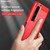 For Sony Xperia 1 III Brushed Texture Carbon Fiber TPU Case(Red)