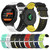 For Garmin Approach S2 / S4 Two-color Silicone Watch Band(Black Mint Green)