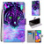 For Samsung Galaxy F62 / M62 Coloured Drawing Cross Texture Horizontal Flip PU Leather Case with Holder & Card Slots & Wallet & Lanyard(Tiger Drinking Water)