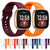 For Fitbit Versa 3 Silicone Watch Band(Grey)