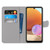 For Samsung Galaxy A32 4G / A32 Lite Coloured Drawing Cross Texture Horizontal Flip PU Leather Case with Holder & Card Slots & Wallet & Lanyard(Fission Lion)