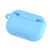 Solid Color Silicone Earphone Protective Case for AirPods Pro, with Hook(Sky Blue)