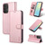 For Samsung Galaxy A33 5G AZNS Skin Feel Calf Texture Horizontal Flip Leather Phone Case(Rose Gold)