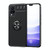 For vivo S9 Metal Ring Holder 360 Degree Rotating TPU Case(Black+Black)