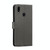 For Galaxy A10s Feather Pattern Litchi Texture Horizontal Flip Leather Case with Holder & Wallet & Card Slots(Gray)