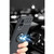 For vivo S9 Metal Ring Holder 360 Degree Rotating TPU Case(Blue+Blue)