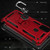 For Galaxy M30s Armor Shockproof TPU + PC Protective Case with 360 Degree Rotation Holder(Silver)
