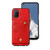 For OPPO Realme V11 5G Double Buckle PU + TPU Shockproof Magnetic Protective Case with Card Slots & Holder(Red)