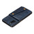 For OPPO Realme V11 5G Double Buckle PU + TPU Shockproof Magnetic Protective Case with Card Slots & Holder(Blue)